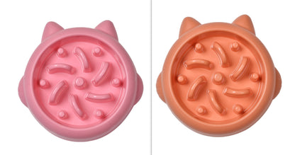 Slow Feeder Dog Bowl – Anti-Gulp Puzzle Bowl for Healthy Digestion