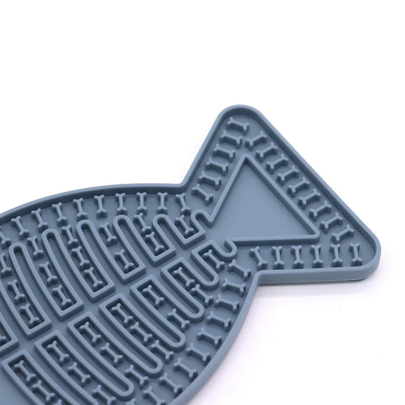Dog Lick Mat with Suction Cups – Slow Feeder & Anxiety Relief Licking Pad