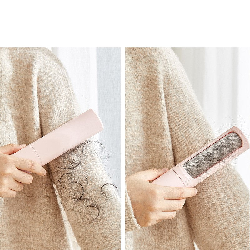 Reusable Pet Hair Remover Roller – 2-in-1 Lint Roller for Furniture, Couch & Clothes