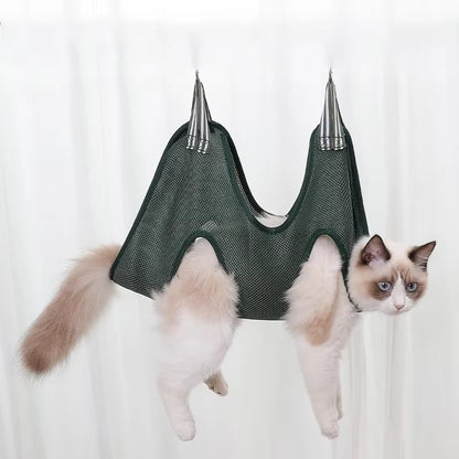 Pet Grooming Hammock – Dog & Cat Restraint Bag for Nail Trimming & Bathing