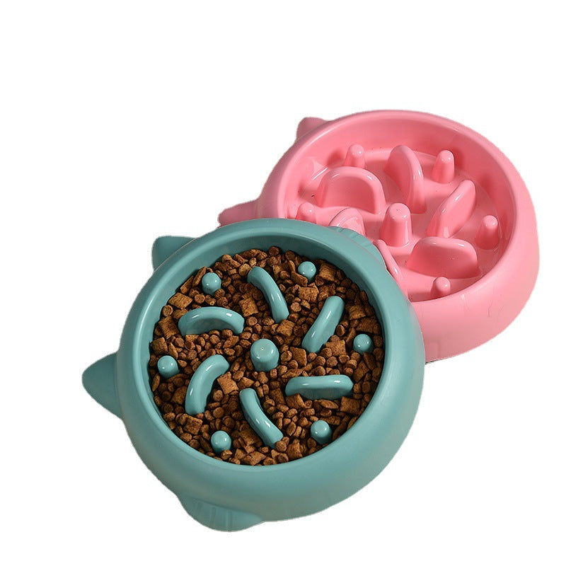 Slow Feeder Dog Bowl – Anti-Gulp Puzzle Bowl for Healthy Digestion