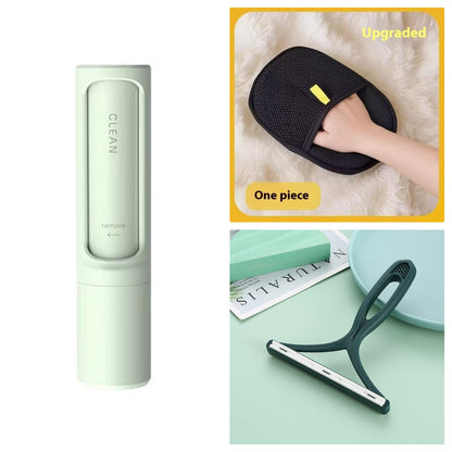 Reusable Pet Hair Remover Roller – 2-in-1 Lint Roller for Furniture, Couch & Clothes