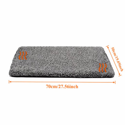 Self-Warming Cat Bed – No Electricity, Thermal Heat-Reflecting Pad for Cats & Small Dogs
