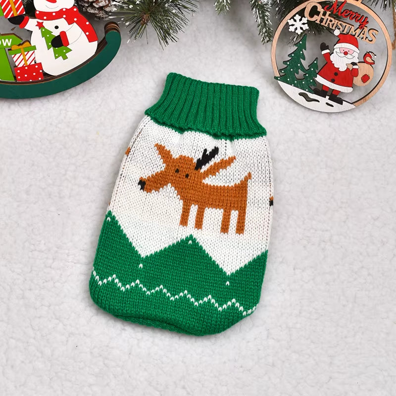Dog Christmas Sweater – Cozy Knit Holiday Pet Sweater for Small & Medium Dogs