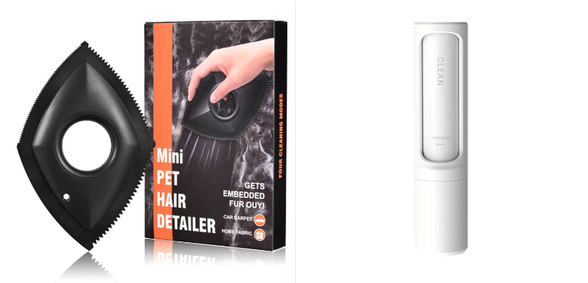 Reusable Pet Hair Remover Roller – 2-in-1 Lint Roller for Furniture, Couch & Clothes