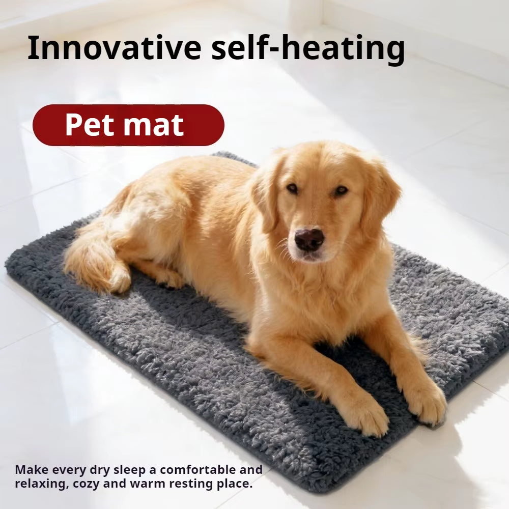Self-Warming Cat Bed – No Electricity, Thermal Heat-Reflecting Pad for Cats & Small Dogs