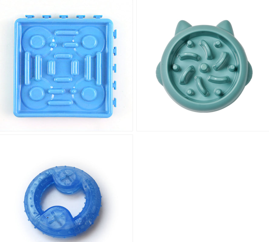 Slow Feeder Dog Bowl – Anti-Gulp Puzzle Bowl for Healthy Digestion