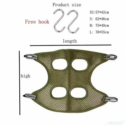 Pet Grooming Hammock – Dog & Cat Restraint Bag for Nail Trimming & Bathing