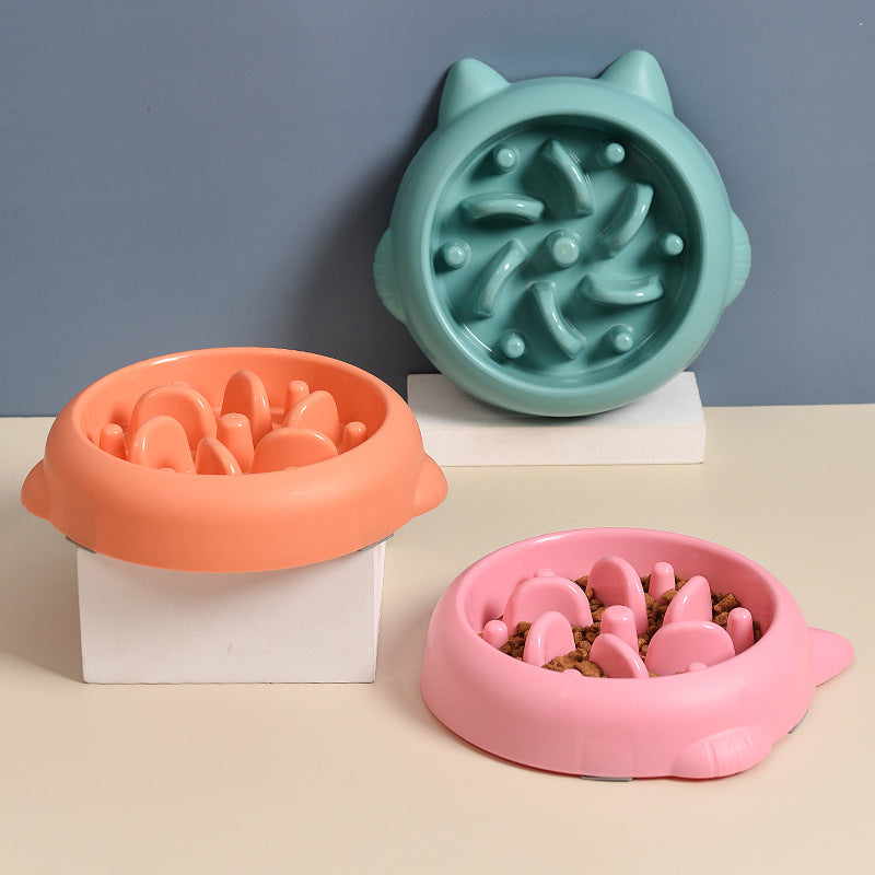 Slow Feeder Dog Bowl – Anti-Gulp Puzzle Bowl for Healthy Digestion