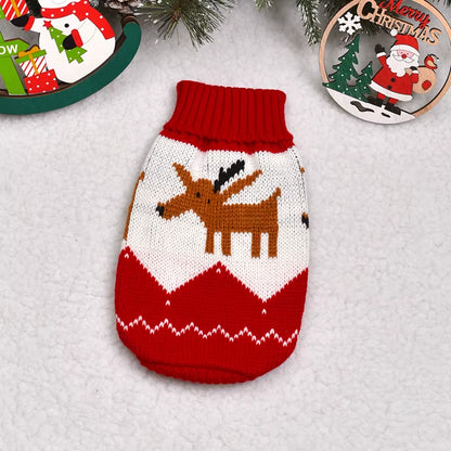 Dog Christmas Sweater – Cozy Knit Holiday Pet Sweater for Small & Medium Dogs