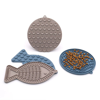 Dog Lick Mat with Suction Cups – Slow Feeder & Anxiety Relief Licking Pad