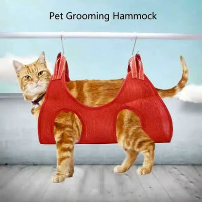 Pet Grooming Hammock – Dog & Cat Restraint Bag for Nail Trimming & Bathing