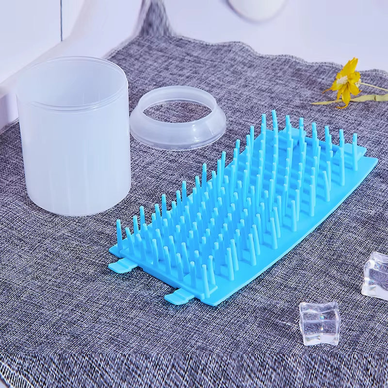 Portable Dog Paw Cleaner Cup – Soft Silicone Paw Washer for Muddy Paws