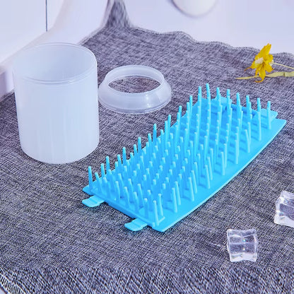 Portable Dog Paw Cleaner Cup – Soft Silicone Paw Washer for Muddy Paws