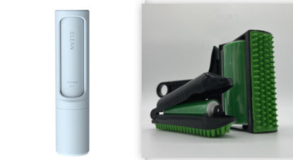Reusable Pet Hair Remover Roller – 2-in-1 Lint Roller for Furniture, Couch & Clothes