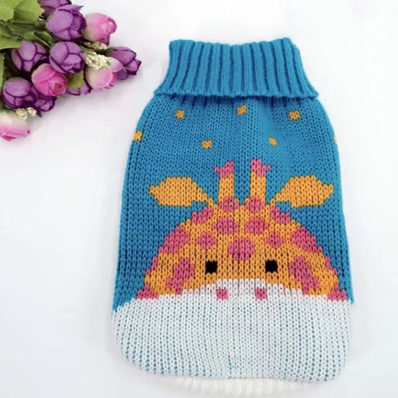 Dog Christmas Sweater – Cozy Knit Holiday Pet Sweater for Small & Medium Dogs